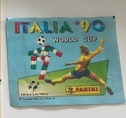Panini FIFA World Cup ITALIA 90 WM 1990, sticker pack Tüte bustina MINT MARADONA