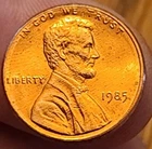1985-P Lincoln Memorial Cent — photo from another recent sale