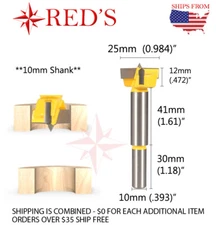 25MM Carbide Tipped Hinge drill bit Jig Boring Hole Saw Cutter Forstner REDS