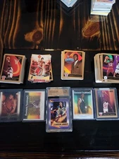 Lot Of 100 NBA Basketball Cards, 1980's - current Kobe, Lebron Jordan, Curry