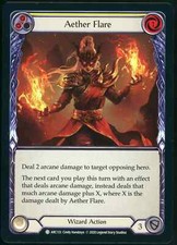 Aether Flare (Yellow) Foil - Flesh and Blood - Unlimited Arcane Rising ARC133 NM