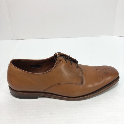 Allen Edmonds Flatiron Derby Oxfords Perforated Walnut Men  display picture 3