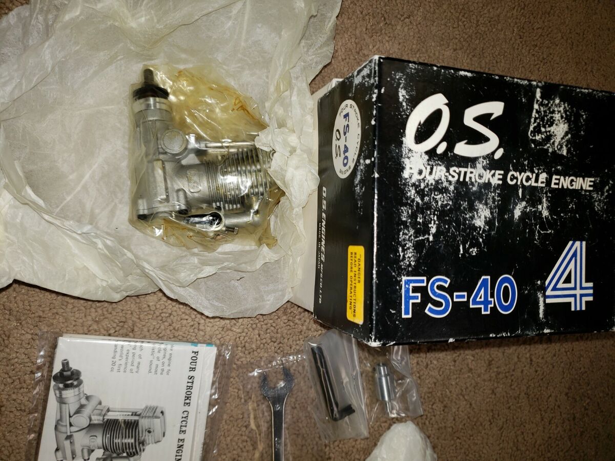 OS Engine - OS FS 40 Four Stroke - New in box | eBay OS Engine - OS FS 40 Four Stroke - New in box | eBay