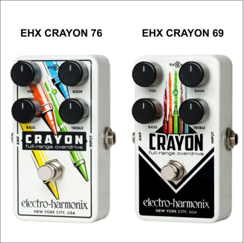 EHX Electro Harmonix Crayon Overdrive Guitar Effects Pedal -  - Afbeelding 1 van 1