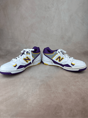 Vintage 1980s New Balance James Worthy Lakers Purple  display picture 3