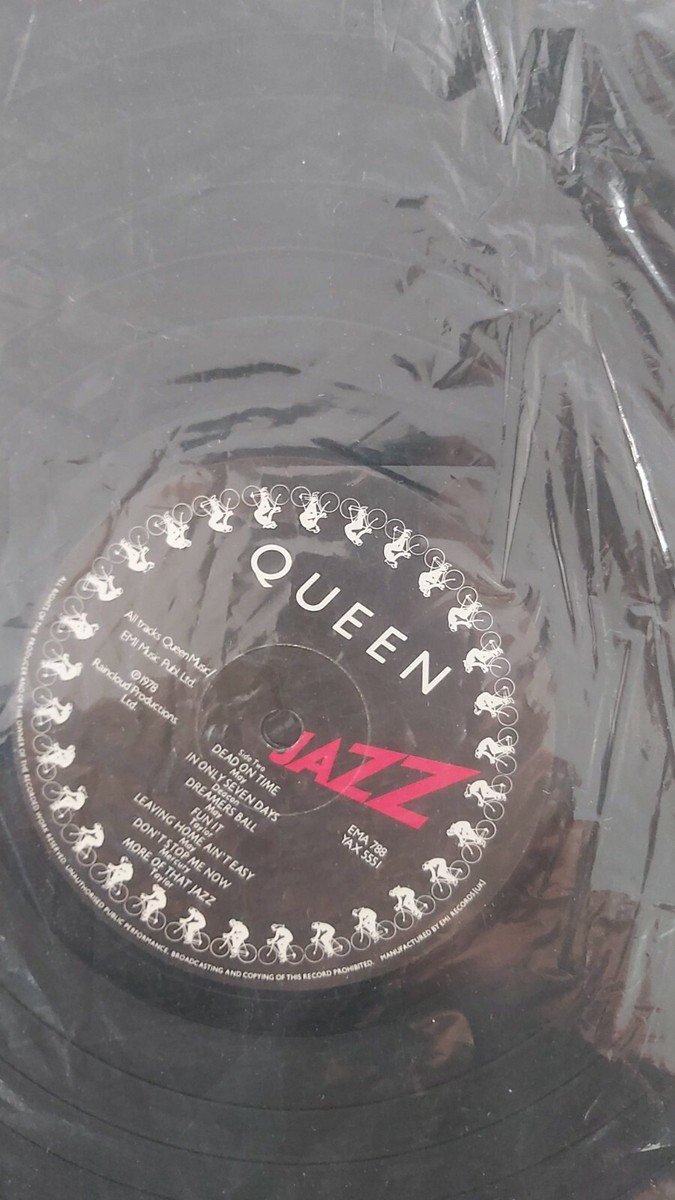 QUEEN Jazz UK 1ST poster, glossy inner, Embossed Gatefold | eBay