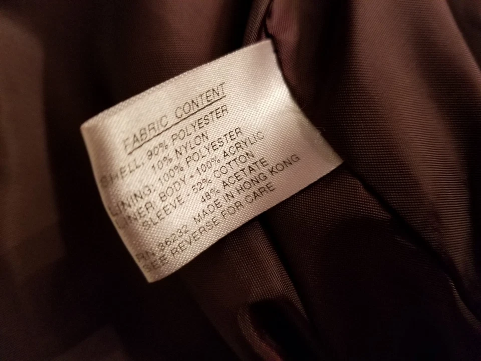 Gallery Womens Trench Jacket Coat Size 14 Brown - Image 4 of 4