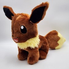 Build A Bear Pokemon Eevee Plush Stuffed Animal 16" Evie Brown Yellow