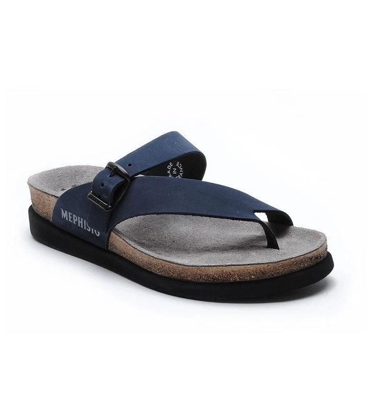 Mephisto Helen Navy Nubuck Comfort Sandal Women's sizes 35-42 NEW!!! - Image 1 of 1