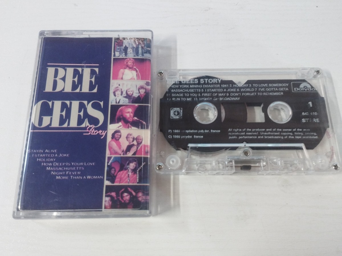 Bee Gees Story 1989 Polydor Francia Press Cassette Cassetta