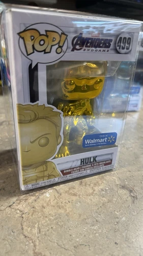 Funko POP! Marvel Studios HULK Yellow Chrome #499 BX5