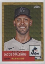 2022 Chrome Platinum Anniversary Gold Wave Refractor 14/50 Jacob Stallings 0wv1