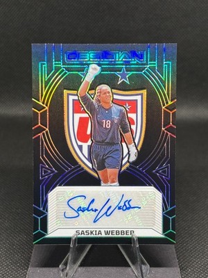 Saskia Webber 2024-25 Panini Obsidian Soccer - USWNT Class of '99 #99-SWE /199