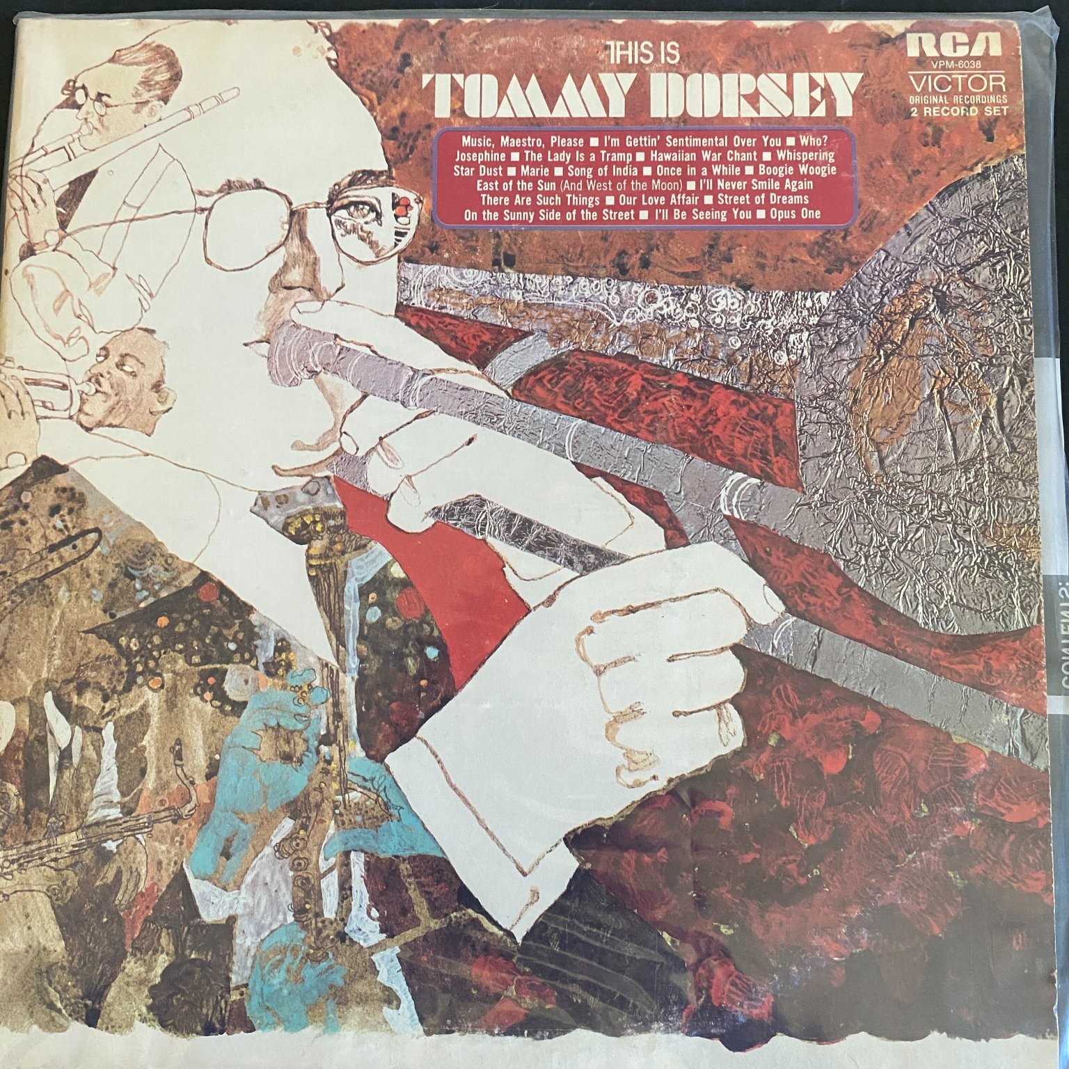 Tommy Dorsey – This Is Tommy Dorsey LP 1971 RCA Victor Big Band Jazz 33 RPM