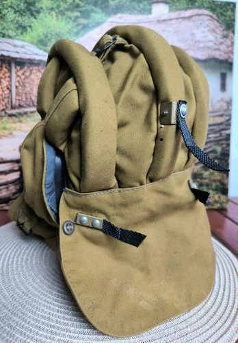 Tanker tankman Tank Cap Helmet Soviet USSR Original Vintage rare THREE RIBS
