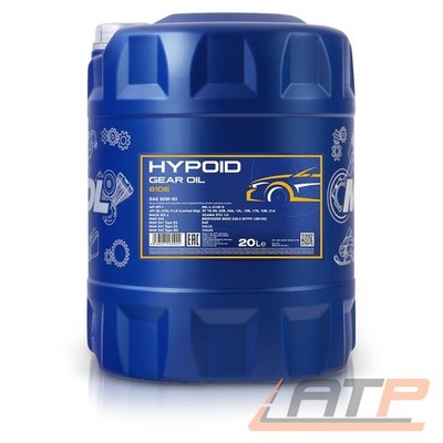 MANNOL 20 L HYPOID 80W-90 GL-5 LS GETRIEBEÖL MANUELL FÜR MACK MAN