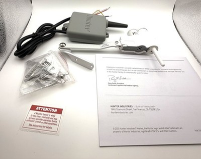 Hunter Wireless Rain Clik Weather Sensor WR-CLIK WRCLIK Rain Click Sprinkler 