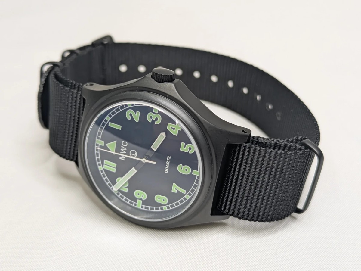 MWC G10 100M 2024 Black PVD Military Watch NSN 6645-99-493-1283