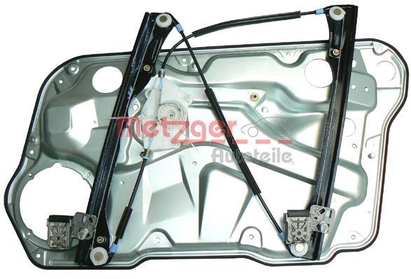 Fensterheber Vorne Links Metzger 2160072 FÜR VW Scheibenheber Fenstermechanismus-image