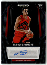 2024-25 Panini Prizm Black NBA No. RS-ULR Ulrich Chomche Rookie Auto