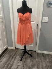 Juniors Beautiful Prom Dress Size 8 David's Bridal, Strapless Style