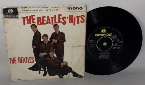 The Beatles - The Beatles' Hits - 1963 Vinyl 7" EP - Parlophone GEP 8880