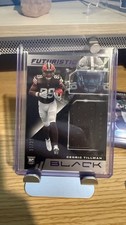 Cedric Tillman /99 Card 2023 Panini Black Futuristic Rookie Jerseys Royal #18 