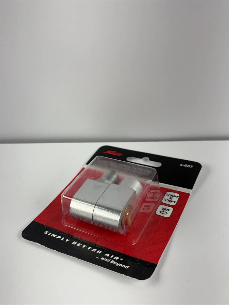 Milton S657 1/4" NPT Swivel Hose Fitting Connector photo 2