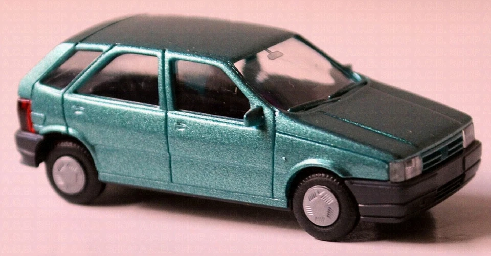Fiat Tipo Hatchback 1988-93 Tipo 160 Verde Laguna Metallico 1:87 Rietze 20370 - Immagine 3 di 4