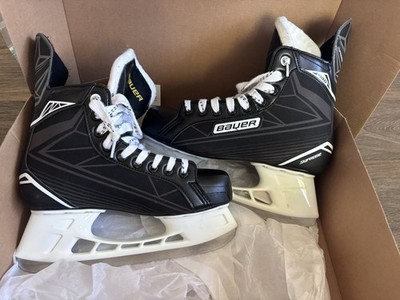 Bauer Supreme S140 Senior Ice Hockey Skates Size 8.0R Black/White Tuuk, Box