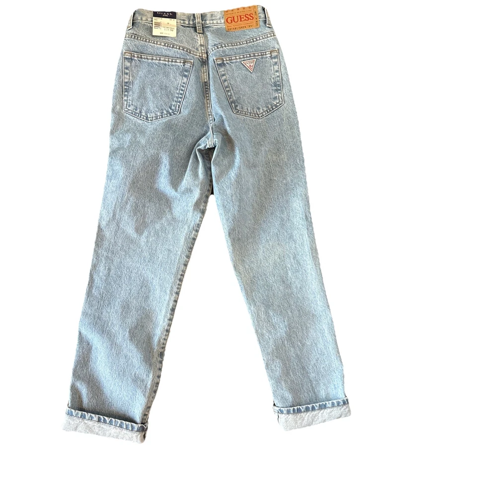 Vintage Guess Jeans Size Classic Fit Straight Leg Rare find New With Tags 29x30 - Image 3 of 4