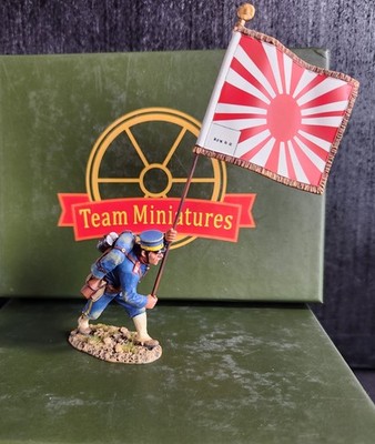 TEAM MINIATURES BOXER REBELLION RJWJ-6003 JAPANESE SOLDIER FLAGBEARER NIB NEW