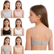 Kids Girls Lingerie Bralettes Tops Padding Bra Underwear Bralette Bodycon Vest