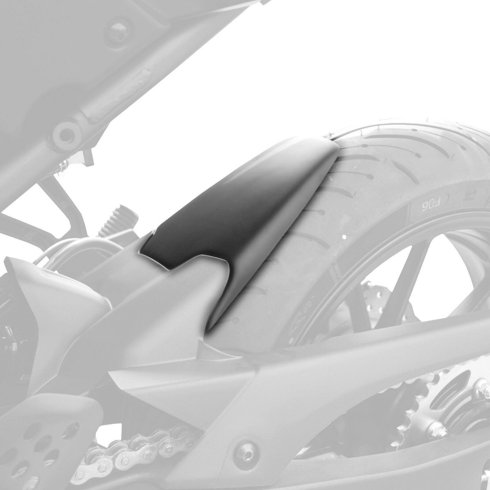 Pyramid Hugger Fender Extension Yamaha XSR 700 16 - 22 Yamaha MT-07 13 - 17