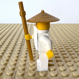 LEGO Ninjago, Final Battle: Wu Sensei, STAFF, njo0064, 70505, TEMPLE LIGHT, 2013