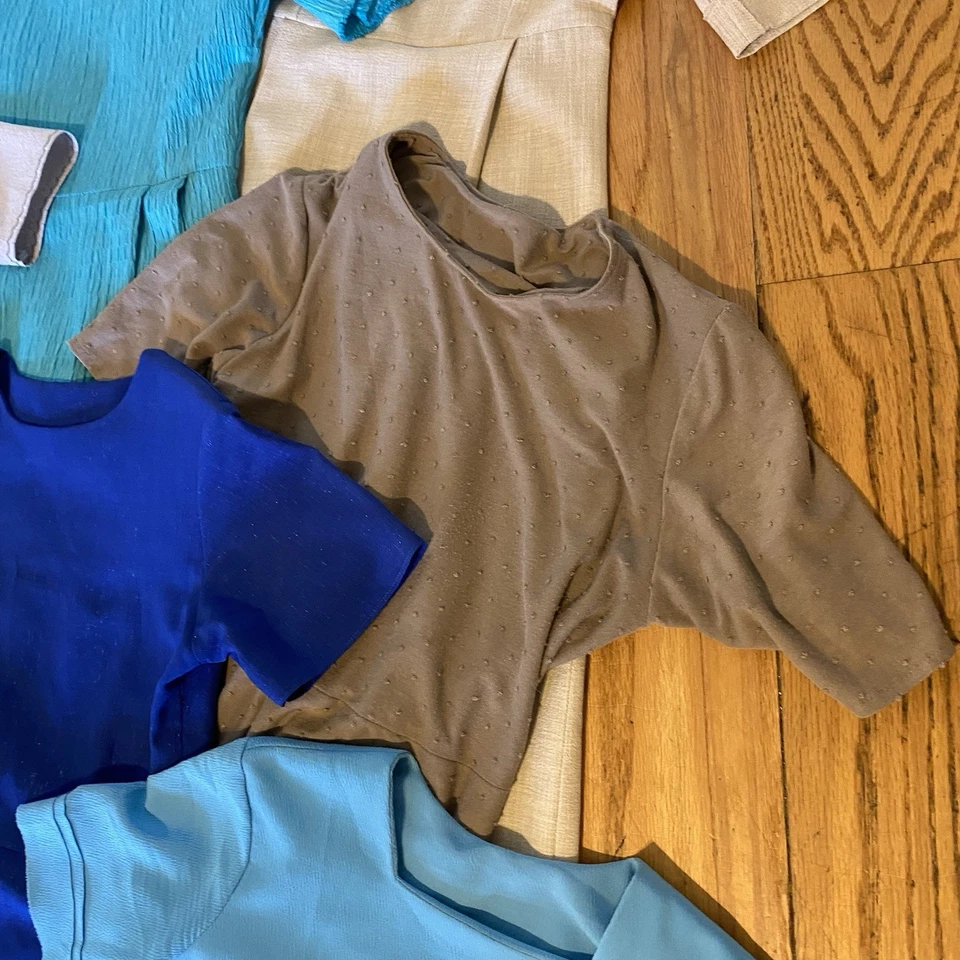 LOTE DE 9!! Vestidos Amish Menonita NIÑAS 30-32” Busto/26” Cintura *TALLAS SIMILARES* Foto 3 de 4