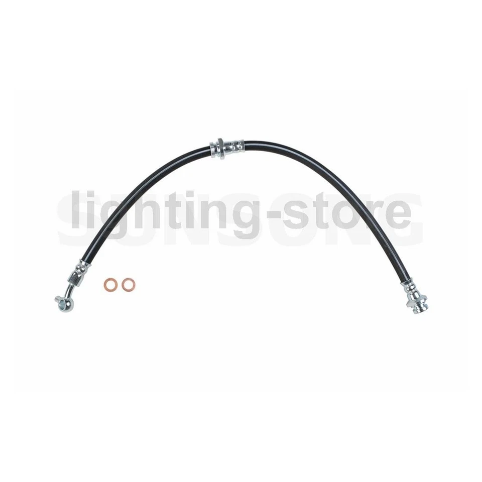 Línea de freno hidráulico de manguera de freno delantero trasero 4 para Nissan Altima 2007 Foto 2 de 4