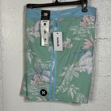 Hurley Men's Phantom Tailgate 18" boardshort Tropical Mist, 38 60