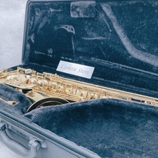 Saxofón tenor Yamaha YTS-380 lacado dorado YTS380 JP Bb saxo clave excelente Japón