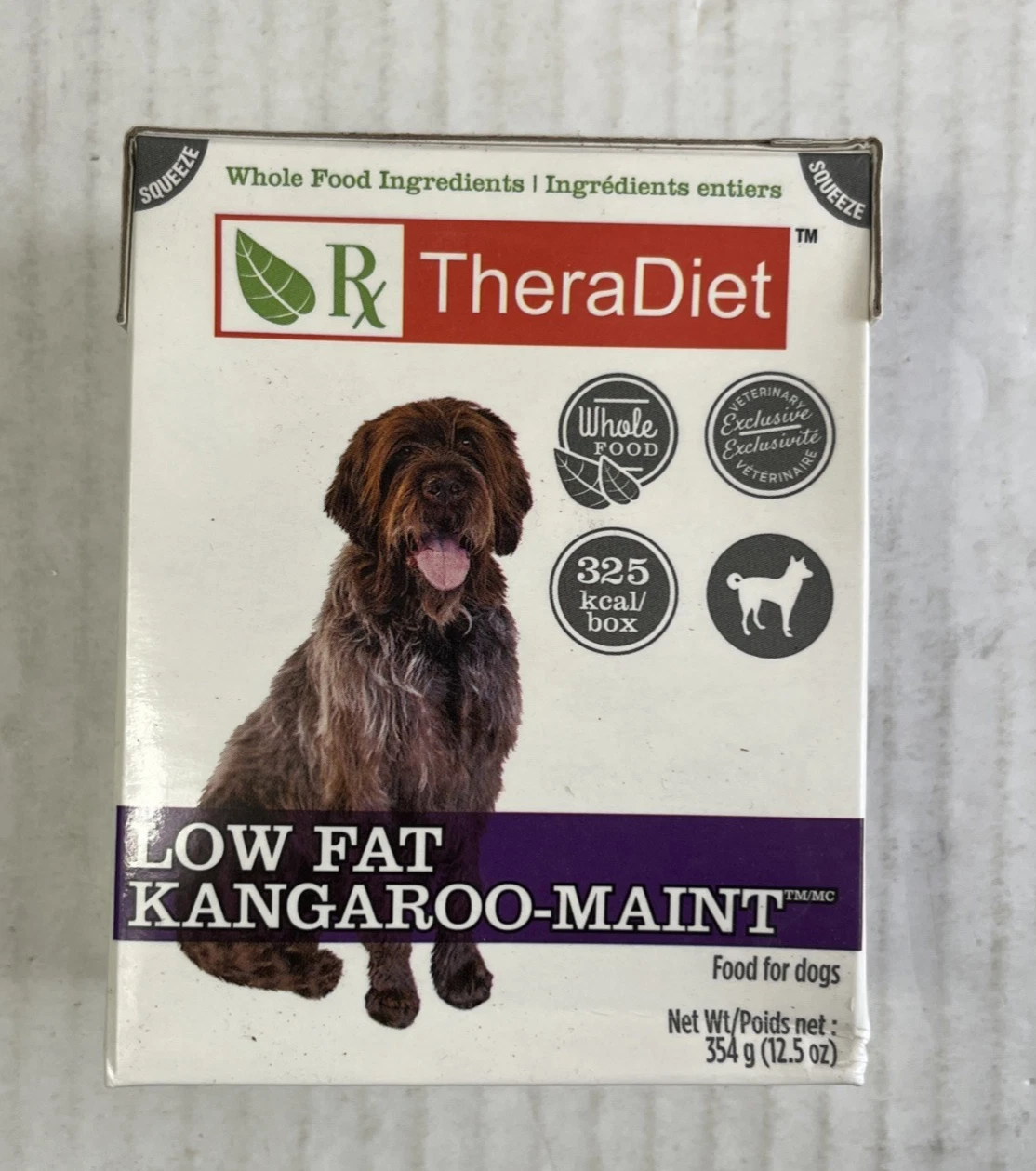 Rayne Lot of 12 Dog Food Rx Thera Diet Low Fat Kangaroo-maint Expire 9/19/27
Opens in a new window o
