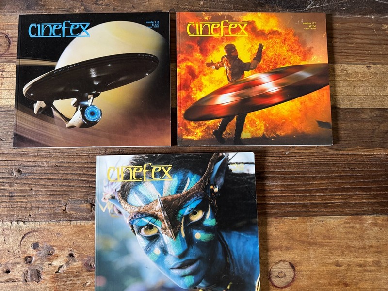 CINEFEX:  Star Trek (2090) + Avatar (original) + Captain America