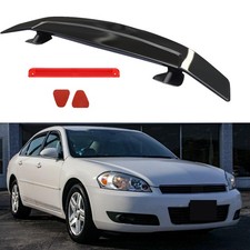 46 Car Rear Trunk Spoiler Gt Style Wing Matte Black For Chevrolet Impala Sedan