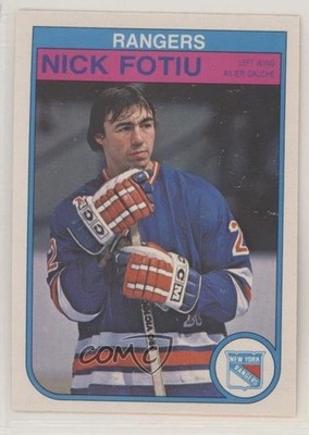 1982-83 O-Pee-Chee Nick Fotiu #222 0c4