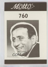 1987 Motto Game Cards Tony Bennett #760 0kb5
