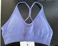 BNWT Women’s Best Define Seamless Racer Back Sports Bra - Violet - Size L