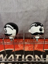 Mr. Natty Boh Head Tap Handle Topper National Bohemian Beer Collectible. New