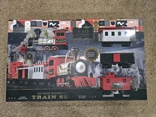 F.A.O Schwarz 30 Piece Motorized Train Set 18ft Of Track w/ Light & Sound