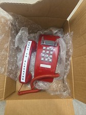 Rath Elevator Courtesy Phone CORTELCO 255447-VBA-20M RED WALL CORDED VIKING L21