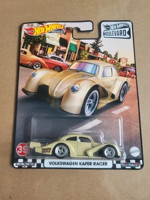 Hot Wheels Premium Boulevard #39 Volkswagen Käfer Racer Real Riders 1:64 Mattel - Bild 1 von 2