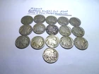 Lot of 16 Buffalo Nickels * Only a few Dates are Readable